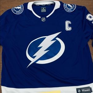 Steven Stamkos Tampa Bay Lightning Fanatics Hockey Jersey Blue 3XL